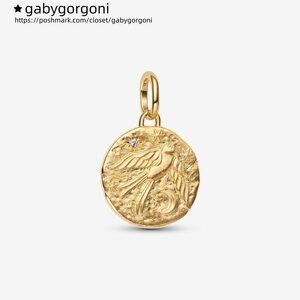 Pandora Swallow Medallion Charm